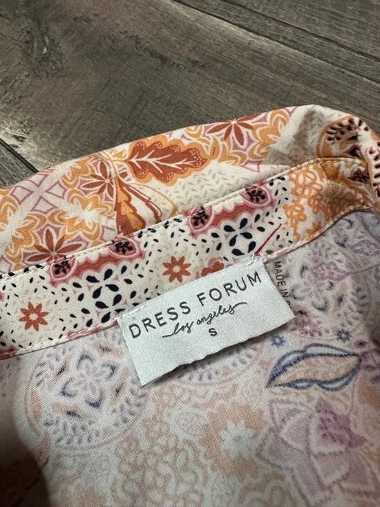 Dress Forum Multipattern Long Sleeve Mini Dress - Picture 5 of 9